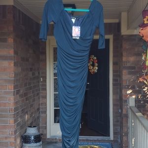 Dark green monica pinup girl clothing